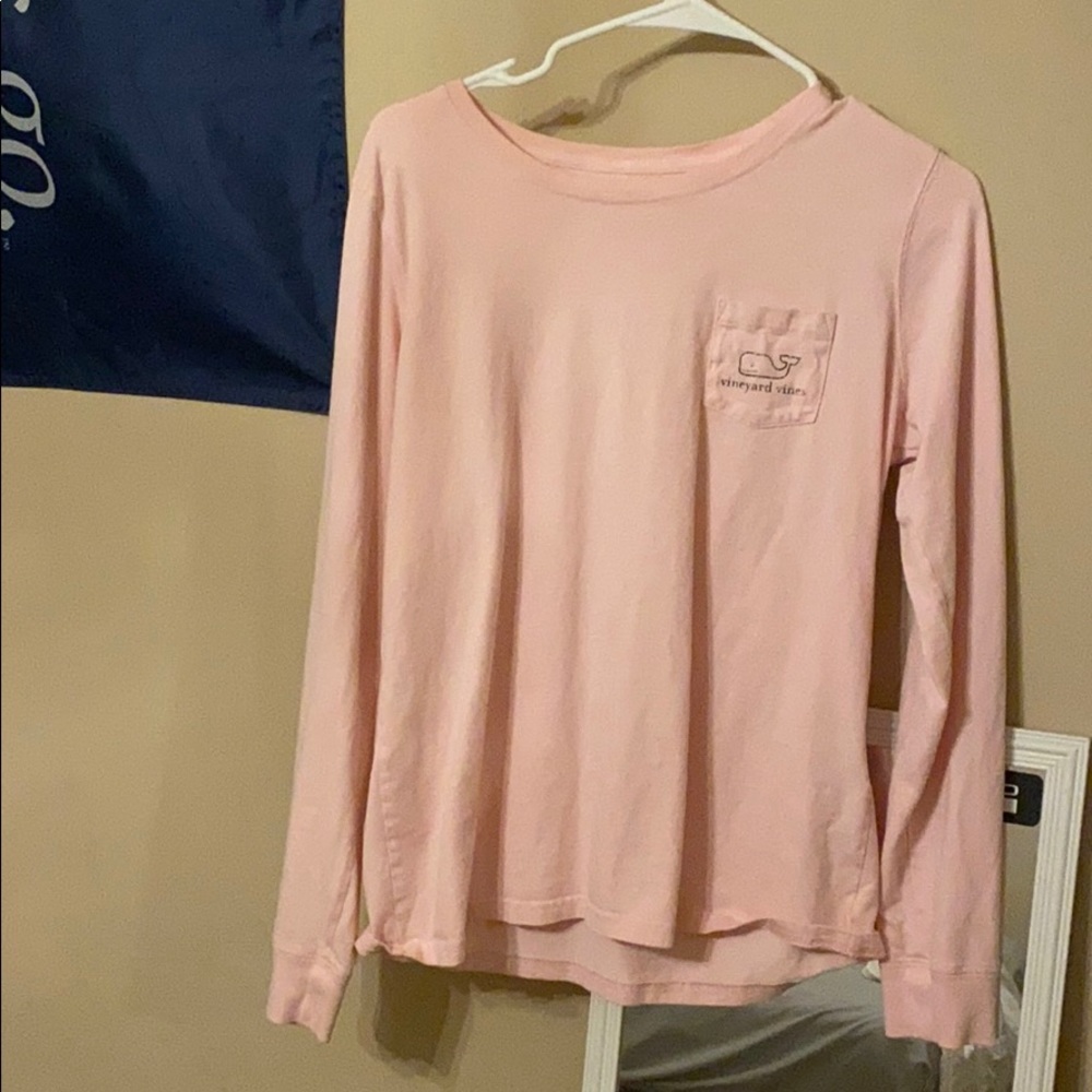 Pink Vineyard Vines Shirt